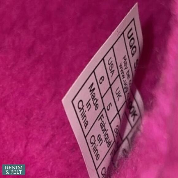 UGG Women’s Tasman LTA Wavelength Pink Quilted Slippers Size 6 NEW Rare - Picture 10 of 10